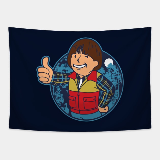 Cool Sci-fi Tv Series Video Game Mascot Mashup Tapestry by BoggsNicolas