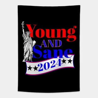 Young and Sane 2024 Tapestry