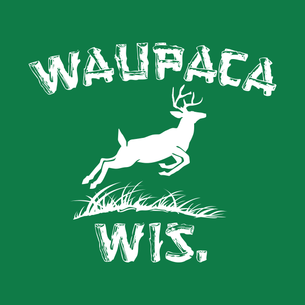 Waupaca Wisconsin Stranger Things by MindsparkCreative