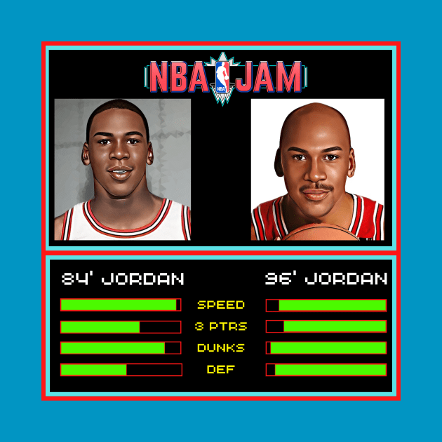 84’ Jordan vs 96’ Jordan - NBA Jam Edition by M.I.M.P.