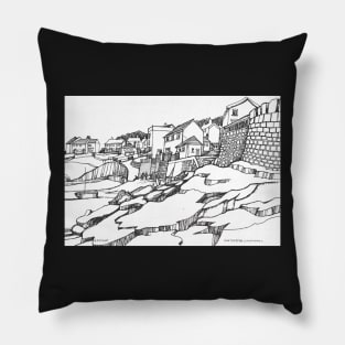 Portscatho Cornwall England Pillow