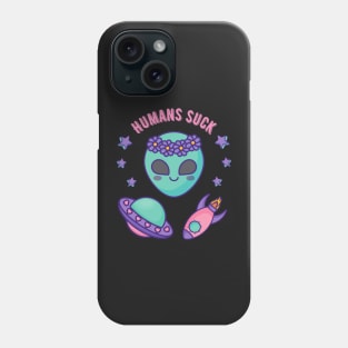 Humans suck Phone Case