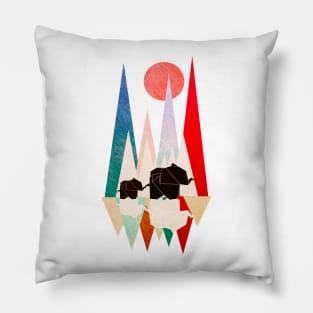 Elephant Forest Pillow