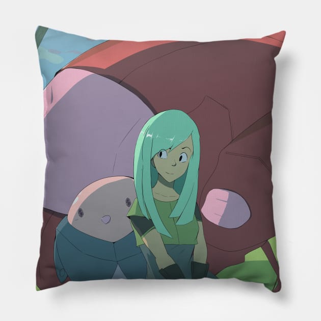 Space Cadet Pillow by Grumpysheep