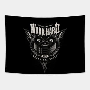 Work hard - break the rules Tapestry