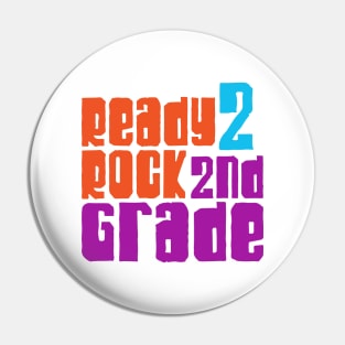 Ready to rock 2nd grade Pin