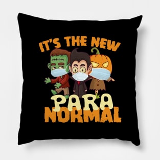 It's The New Para(Normal) - Halloween Masks Pillow