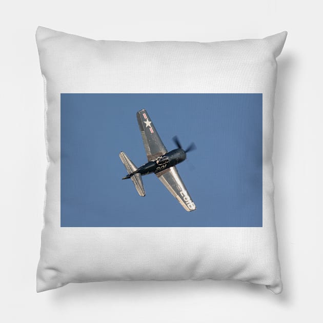 F8F Bearcat Pillow by CGJohnson