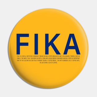 Fika definition swedish coffee brak Pin