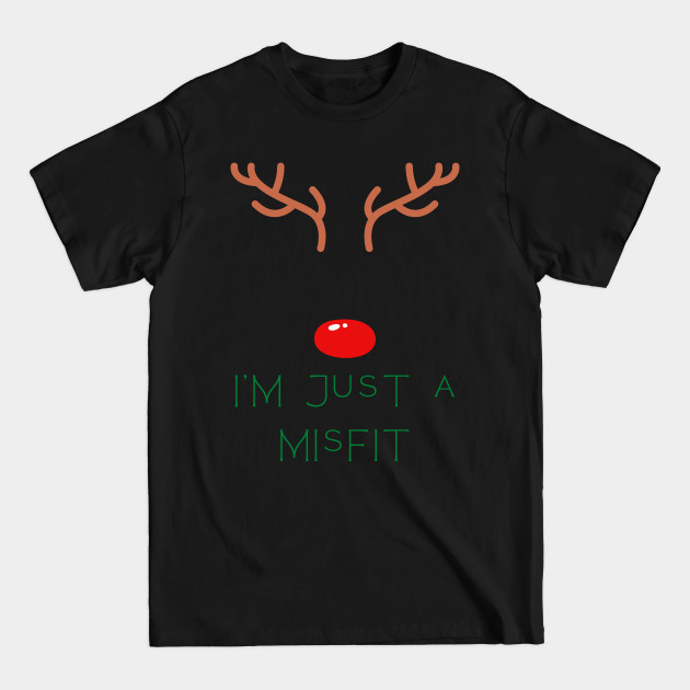 Discover Rudolph the misfit - Rudolph The Red Nosed Reindeer - T-Shirt