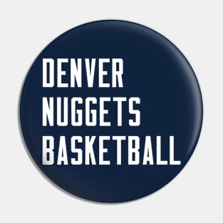 Denver Nuggets Pin