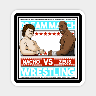 Nacho vs Zeus Magnet