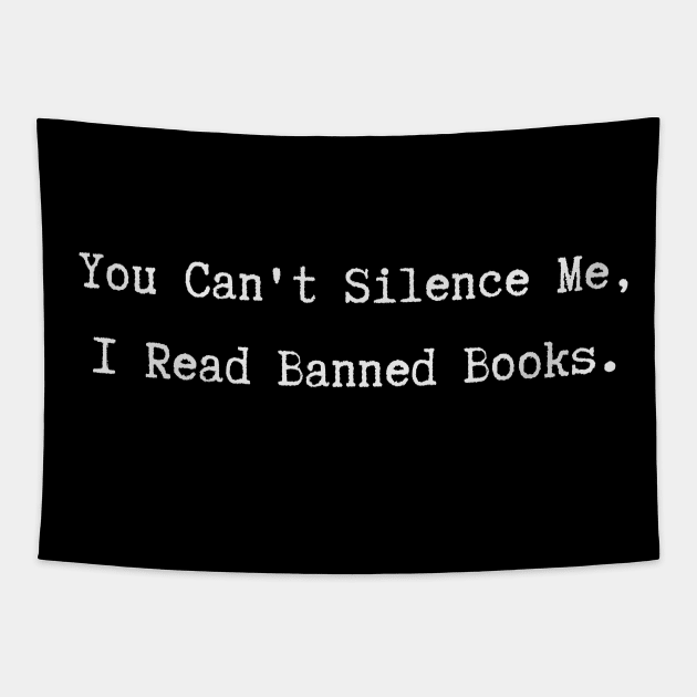I read banned books T Shirt  readers reading gift Tapestry by Emouran