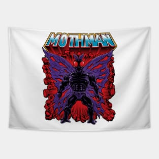Mothman as an 80s Action Figure Tapestry