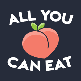 ALL YOU CAN EAT PEACH Tee by Bear & Seal T-Shirt