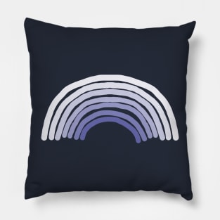 Very Peri Rainbow Periwinkle Blue Pantone Color of the Year 2022 Pillow