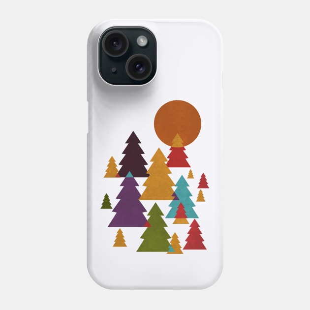 pine trees Phone Case by teemarket