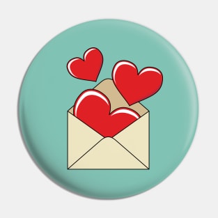 A Love Letter Pin