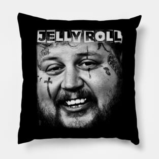 Jelly roll retro Pillow