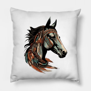 Horse Totem Pillow