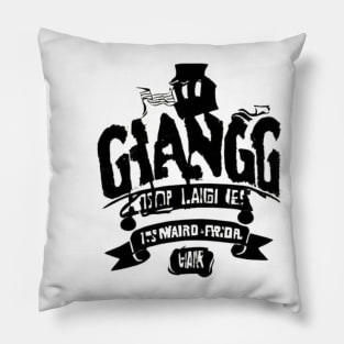 hip hop gangster Pillow