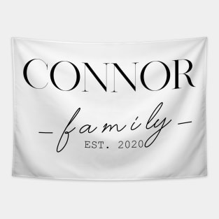 Connor Family EST. 2020, Surname, Connor Tapestry