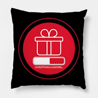 Loading... Christmas Gift xmas Festive Holiday Costume Red Secret Santa Gift Artwork Pillow