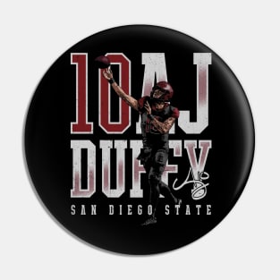 AJ Duffy College Player Name Pin