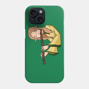 Elf Playing the Flute Phone Case