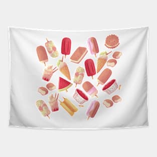 Ice cream and Popsicles Tapestry