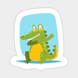 The alligator crocodile returns its inclusion Magnet