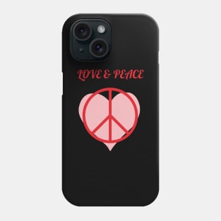 LOVE & PEACE Phone Case