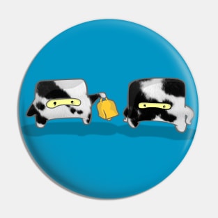 Cow Ninjas Pin