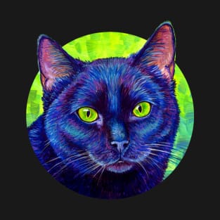 Cat With Green Eyes T-Shirt