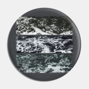 Salt water Triptych Var. III Pin