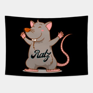 RATZ cool rat shirt Tapestry