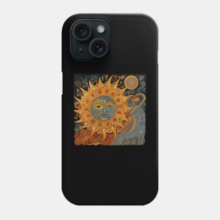 Sun Mandala Harmony Phone Case