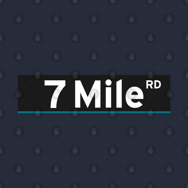 7 Mile Rd | Detroit by Blasé Splee Design : Detroit