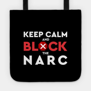 Narcissism Abuse Inspirational Minimalist Black And White Typography Tote