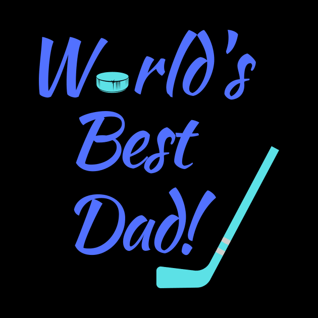 Word'd Best (Hockey) Dad! by Fantastic Store