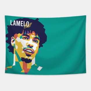 LaMelo Ball on WPAP Style Tapestry