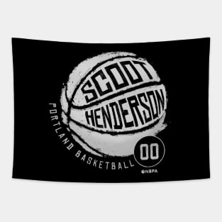 Scoot Henderson Portland Basketball Tapestry