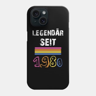 1980 Year Birthday Phone Case