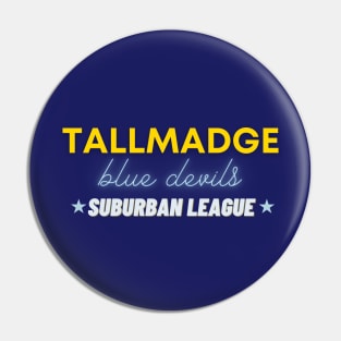 Tallmadge Blue Devils Pride Pin