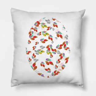 Teardrop Leaves Pillow