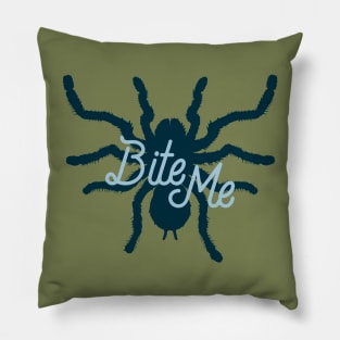 Spider Bite Me Pillow