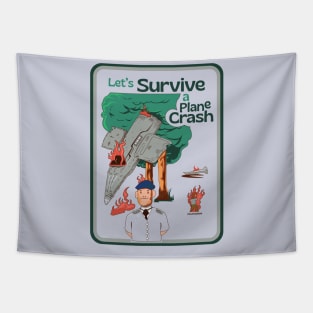 Let's Survive a Plane Crash Tapestry