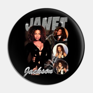 Janet Jackson Vintage Tour Concert Pin