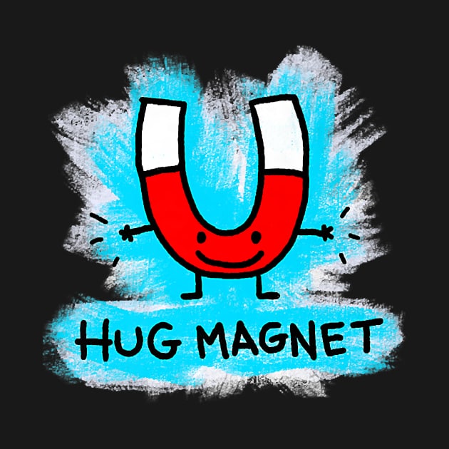 Hug Magnet Happy Love Lets Hug by PHAIVAYCHU