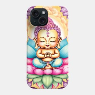 Baby Buddha Lotus Flower Phone Case